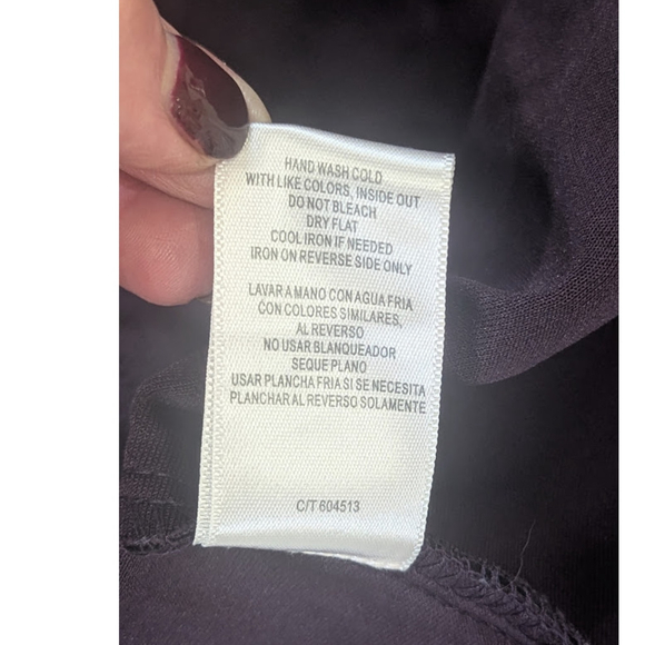 Victorian Soft Goth Midi Dress Dark Romance Whimsigoth Purple Black Gabby Skye 6 - Picture 13 of 13